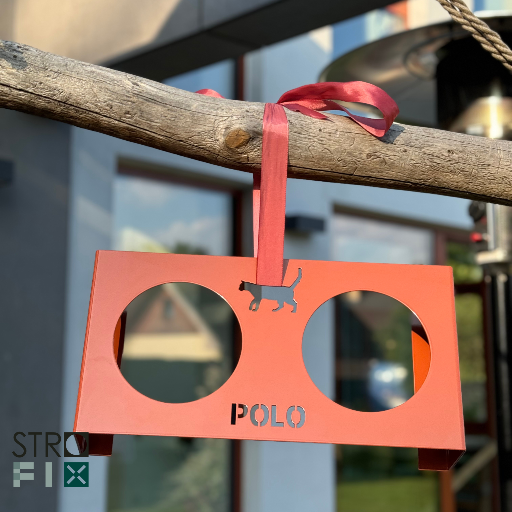 Animal feeding tray, 350x180x80mm - StroFIX