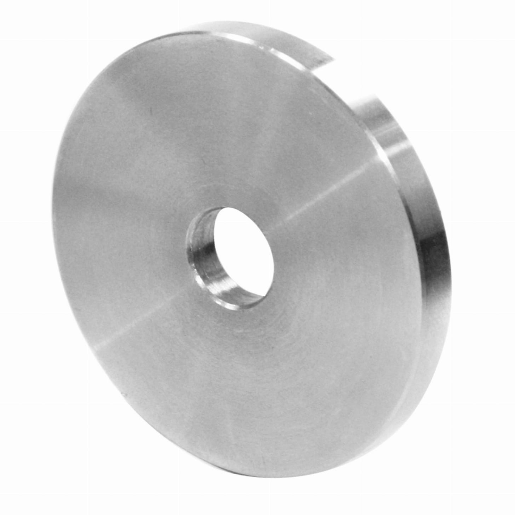 Glass adaptor - distancer, D40, SS, satin - StroFIX