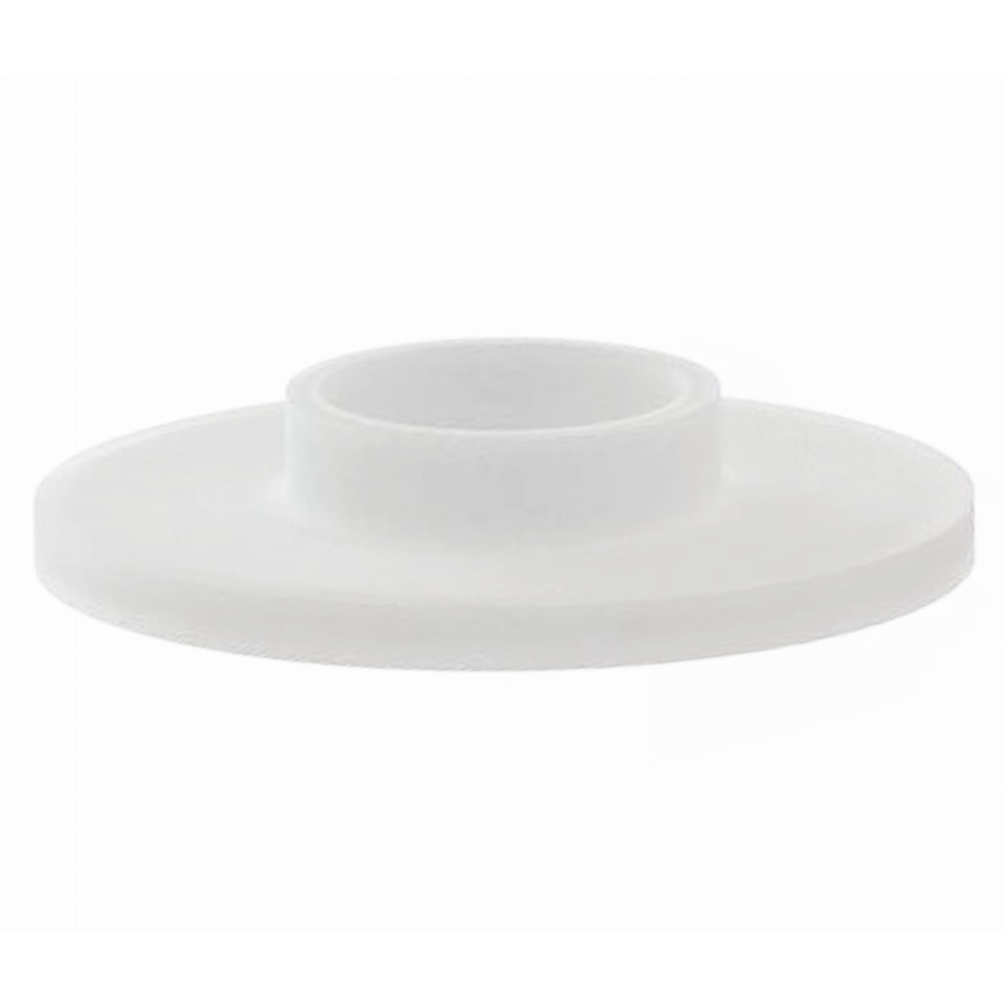 Glass adaptor - gasket with flange, D30, Silicone - Strofix