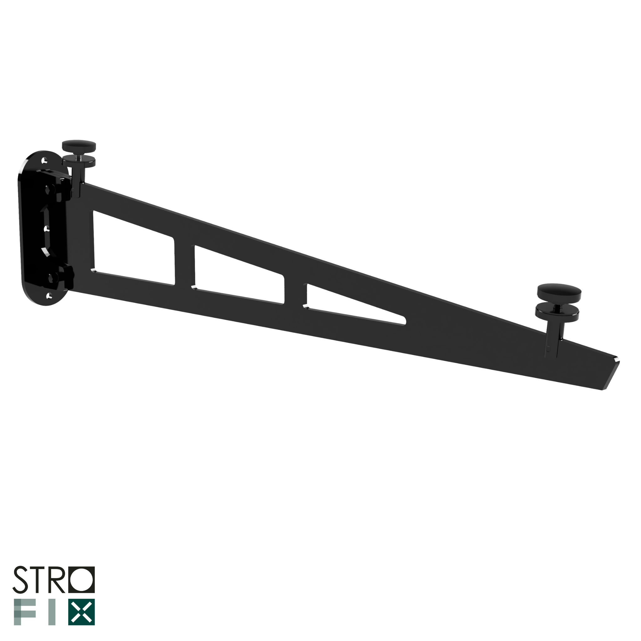 Undersupported bracket for glass canopy, 1100-1300 - StroFIX