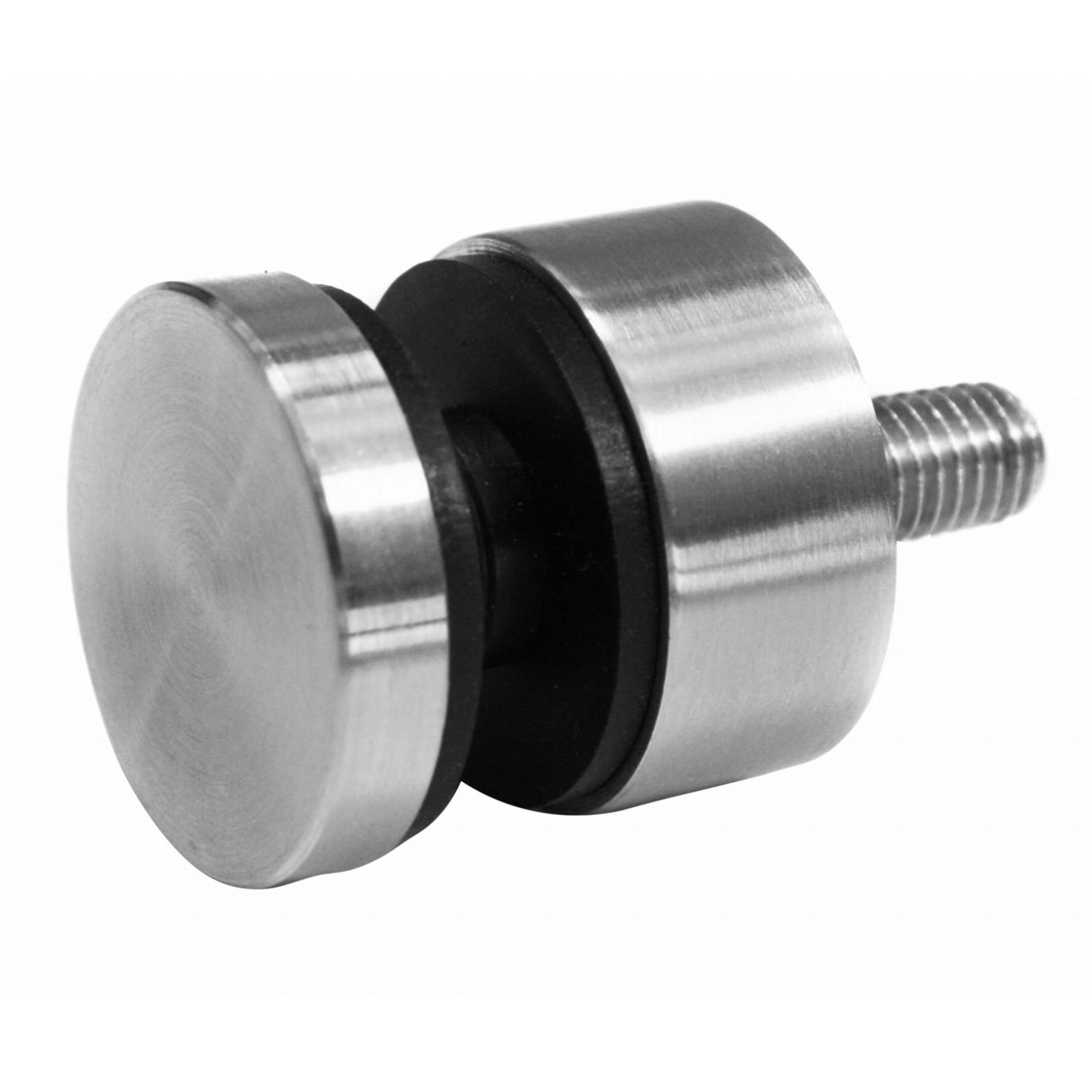 Glass adaptor D30, SS, satin - StroFIX