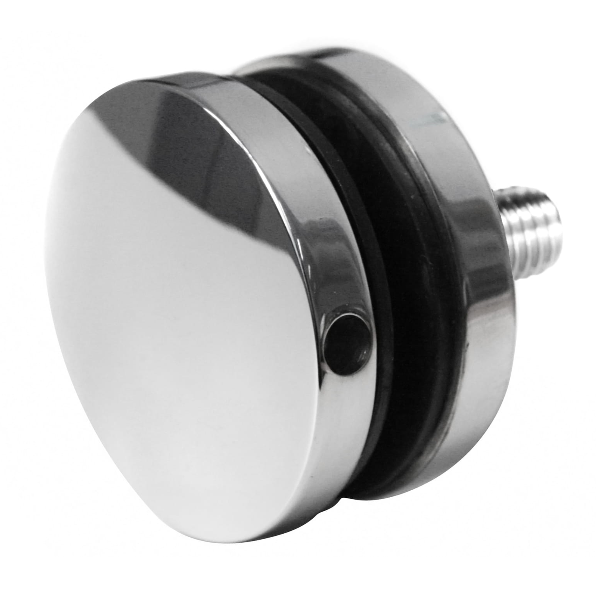 Glass adaptor D50 spherical, SS, polished - StroFIX