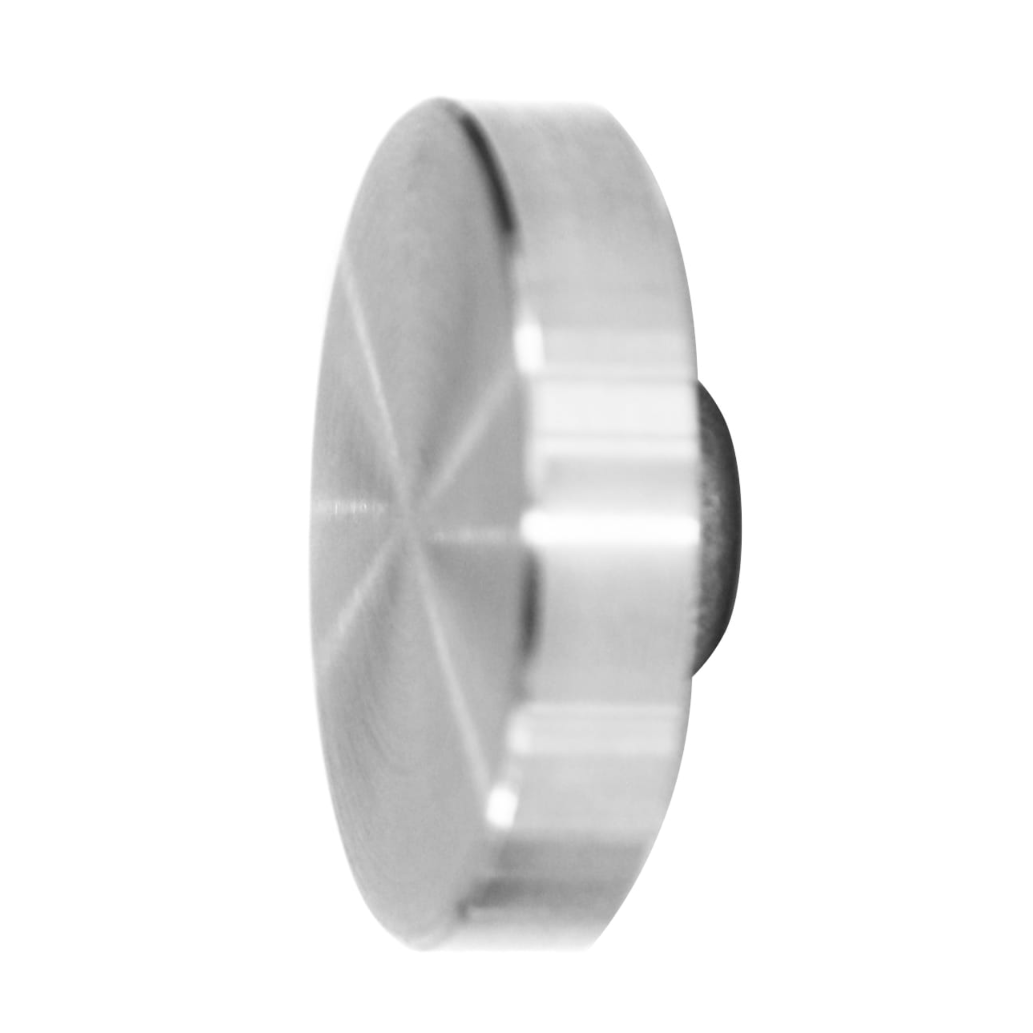 Glass adaptor - cover, D30, SS, satin. - StroFIX