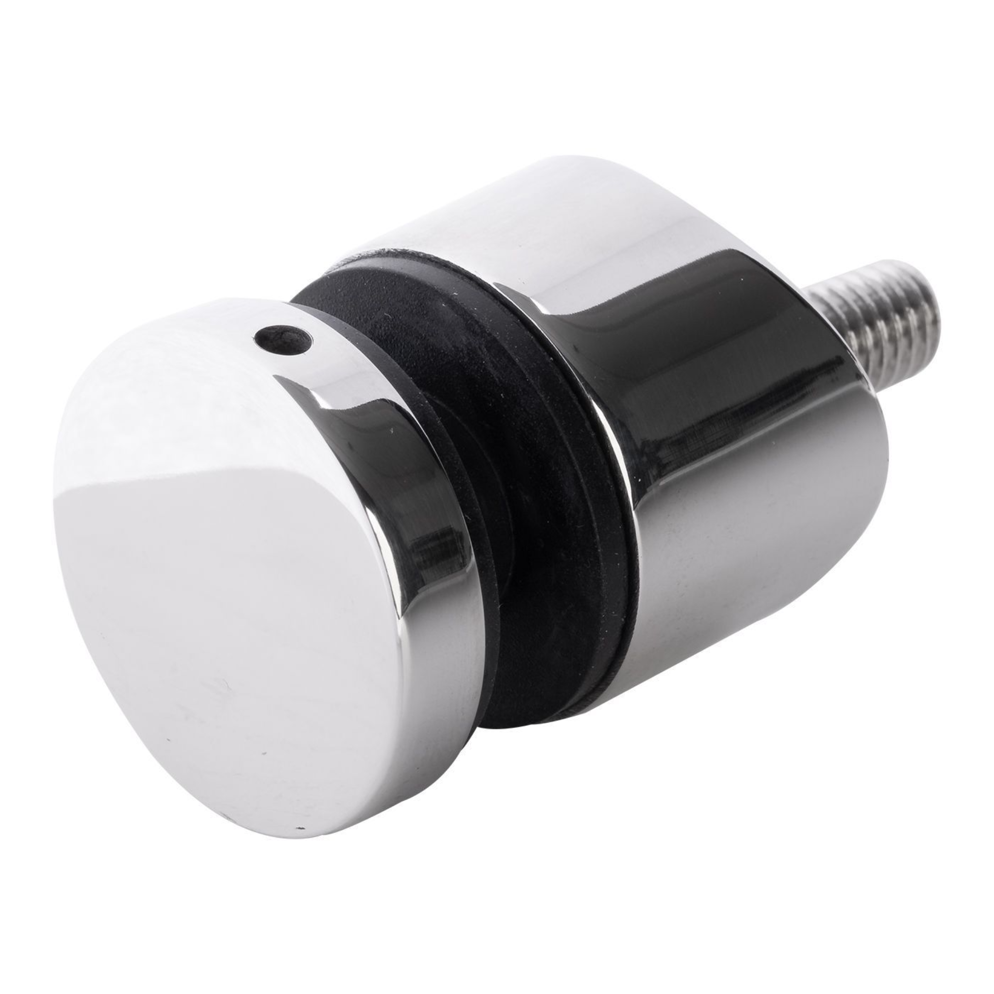 Glass adaptor D30, SS, polished, for tube Ø42.4 - StroFIX