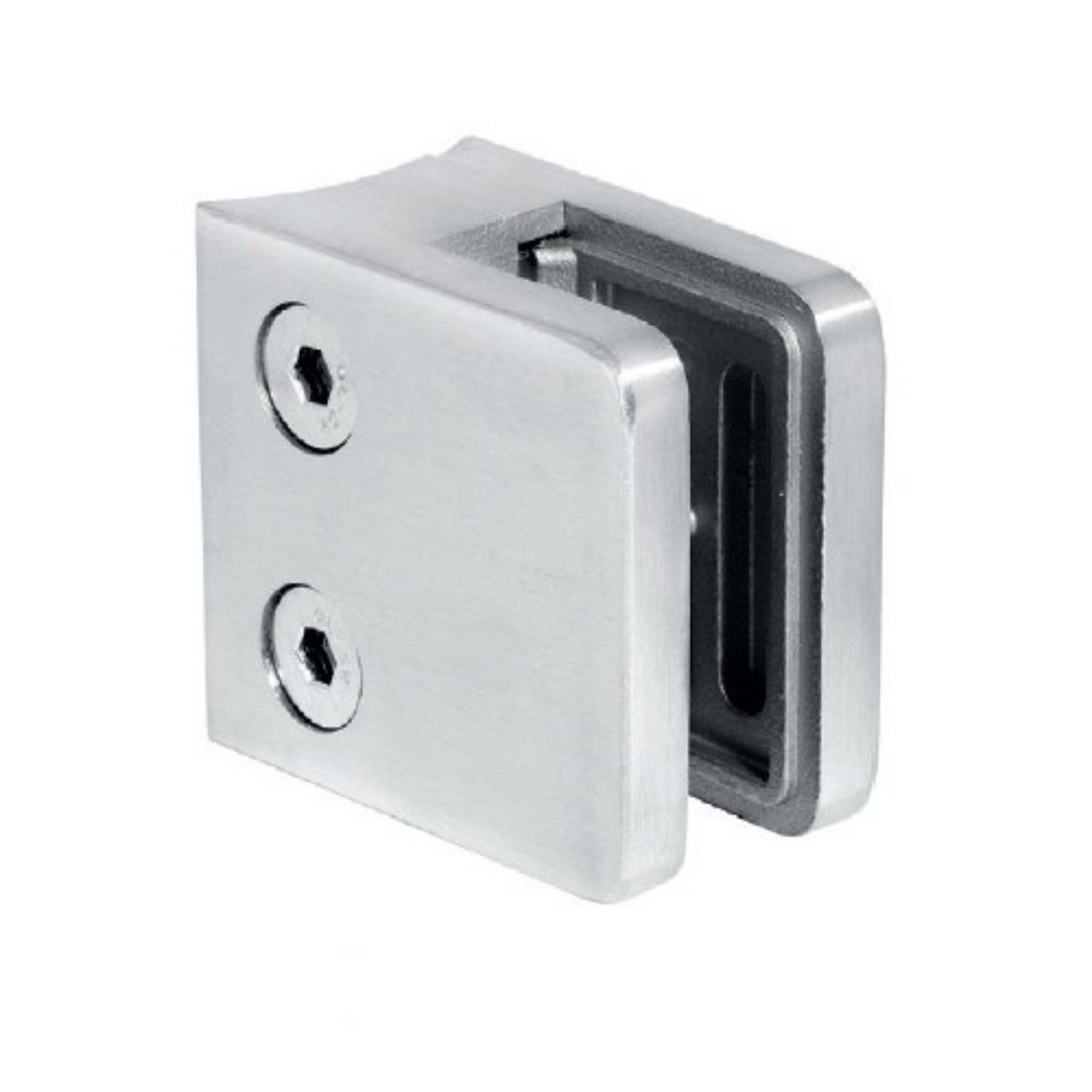 (B) Glass clamp - 42.4/48.3 (Without supporter) - StroFIX